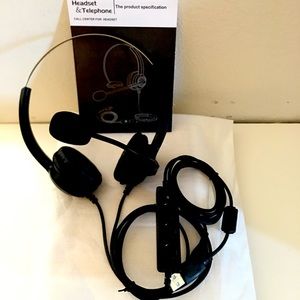 Headset & Telephone Call Center Headset